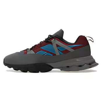 Кроссовки унисекс Reebok DMX Trail Shadow Cloud серые бордовые стальные синие IE2154 42.5