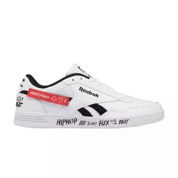 Кроссовки унисекс Reebok Kakao x Royal Techque T Ryan & Apeach Белый Черный GX3948 40.5