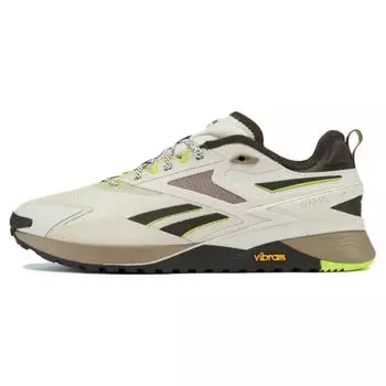 Кроссовки унисекс Reebok Nano X3 Adventure Stucco Laser Lime Brown Grout 100033527 42.5