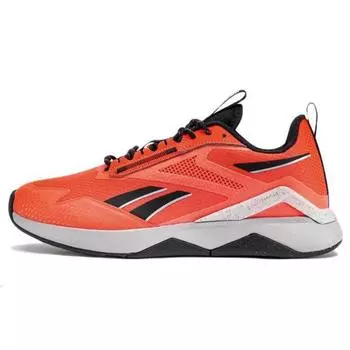 Кроссовки унисекс Reebok Nanoflex Adventure TR Orange Flare Core-черные, чисто-серые GY9777 43