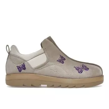 Кроссовки унисекс Reebok Needles x Beatnik Beige Purple Tan Modern-Beige Sand-Beige HP2977 43