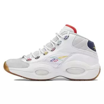 Кроссовки унисекс Reebok Question Mid International Hoops White Cloud-White Vector-Navy GY2641 42