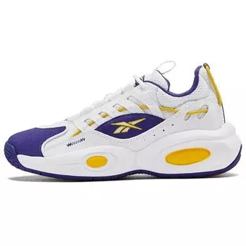 Кроссовки унисекс Reebok Solution Mid White Purple Gold GW4377 39