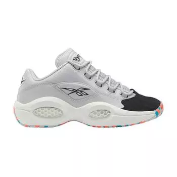 Кроссовки унисекс Reebok Вопрос Low Rec Center Серые Pure-Grey-2 Chalk HR1052 44
