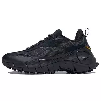 Кроссовки унисекс Reebok Zig Kinetica 2.5 Edge Black Pure Grey Core-Black Pure-Grey-7 GZ1440 42