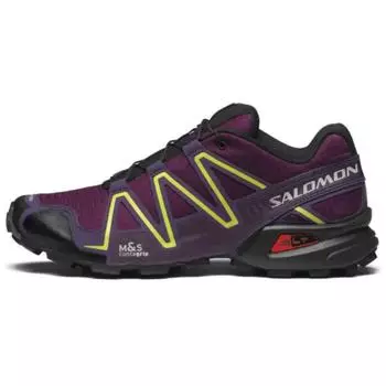 Кроссовки унисекс Salomon Speedcross 3 Plum Caspia Crown Jewel Фиолетовый Черный L47587700 44