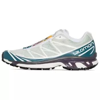 Кроссовки унисекс Salomon XT-6 Adv Mineral Grey Mallard-Blue-White 410863
