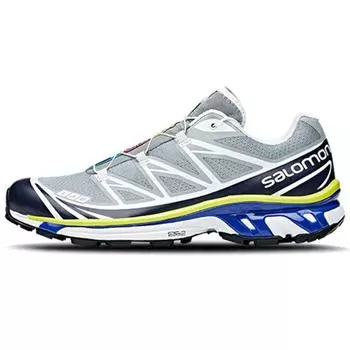 Кроссовки унисекс Salomon XT-6 Adv Quarry Evening Primrose белые 413901