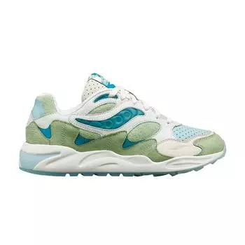Кроссовки унисекс Saucony Grid Shadow 2 Creek Marsh Зеленые S70782-1 37.5