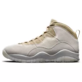 Кроссовки унисекс SoleFly x Air Jordan 10 Retro 10th Anniversary White Sail Turbo-Green CZ6599-100