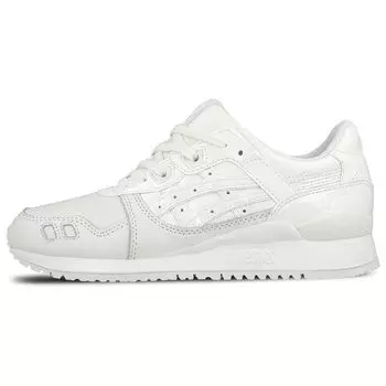 Кроссовки унисекс тройного белого цвета ASICS Gel Lyte 3 H7E1Y-0101 40.5