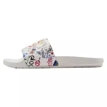 Кроссовки унисекс Under Armour Core Remix Slide Pride White 3023775-100 41
