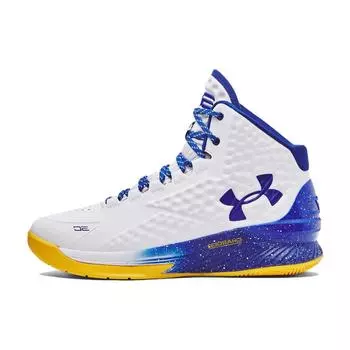 Кроссовки унисекс Under Armour Curry 1 Retro Dub Nation 2023 White Royal 3024397-101 44