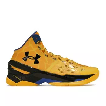 Кроссовки унисекс Under Armour Curry 2 Retro Double Bang Желтый Steeltown-Gold Taxi 3026281-700 45.5
