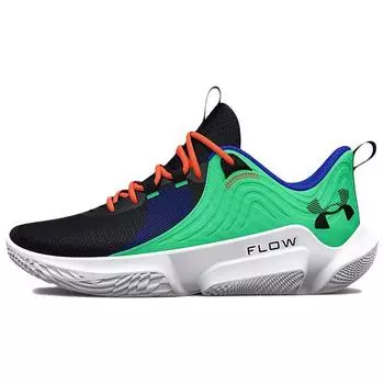 Кроссовки унисекс Under Armour Flow FUTR X 2 Black Antifreeze 3024978-001 44
