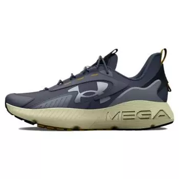 Кроссовки унисекс Under Armour HOVR Mega 2 MVMNT Grey Lemon Ice Downpour-Grey Metallic-Harbor-Blue 3026629-400 43