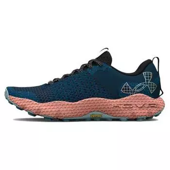 Кроссовки унисекс Under Armour HOVR Ridge Trek Petrol Blue Lunar Coral 3026065-400 45