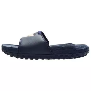 Кроссовки унисекс Under Armour Project Rock 3 Slide Midnight Navy Flare Orange Blue 3026034-403 42.5