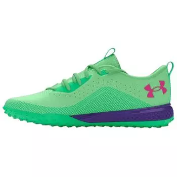 Кроссовки унисекс Under Armour Shadow 2 TF Matrix Green Astro Pink Vapor-Green 3027237-301 43