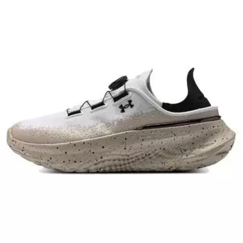 Кроссовки унисекс Under Armour SlipSpeed Mega White Sandstorm Черные 3028539-110 38