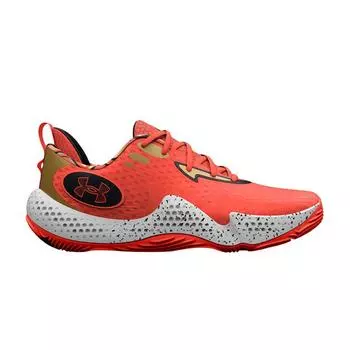Кроссовки унисекс Under Armour Spawn 5 Lets 3 — After Burn красный черный 3026892-800 41