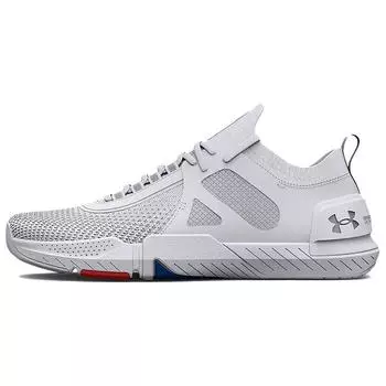 Кроссовки унисекс Under Armour TriBase Reign 4 Pro Everything It Takes Белый Металлик-Серебристый 3026014-100 40