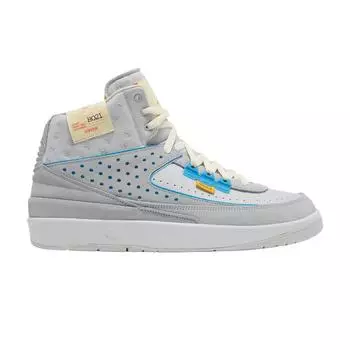 Кроссовки унисекс Union LA x Air Jordan 2 Retro SP Grey Fog Siren-Red Light-Smoke-Grey DN3802-001 38