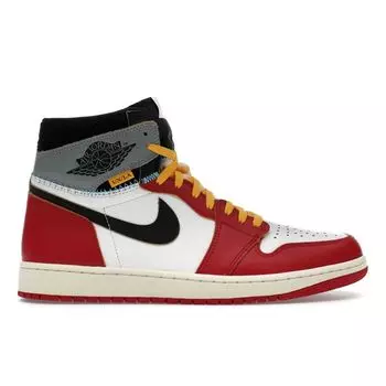 Кроссовки унисекс Union LA x Air Jordan 1 Retro High OG SP Chicago Shadow красные Varsity-красные черные HV8563-600 36.5