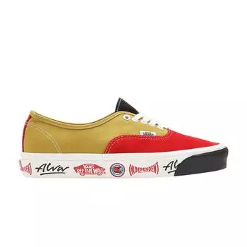 Кроссовки унисекс Vans Alva Skates x Authentic 44 DX 45th Anniversary Red Golden-Palm Racing-Red VN0A7Q5CBO4 40
