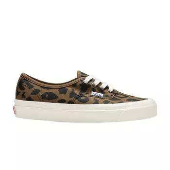 Кроссовки унисекс Vans Authentic 44 DX OG Leopard Коричневые VN0A38ENVL0 35