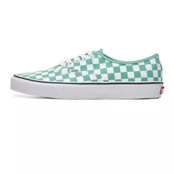 Кроссовки унисекс Vans Authentic Checkerboard — Waterfall Green True-White VN0A348A3YF 36.5
