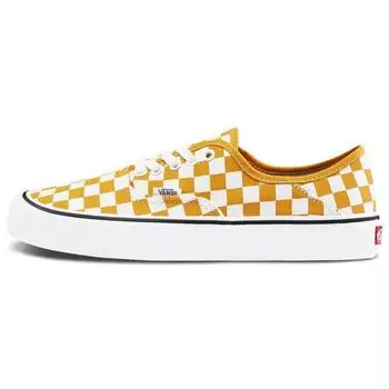 Кроссовки унисекс Vans Authentic SF Checkerboard — кадмиево-желтые Marshmallow VN0A3MU6WOF 35