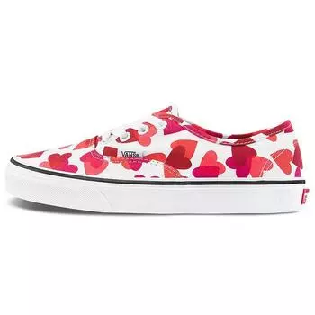 Кроссовки унисекс Vans Authentic Valentine Hearts Red True-White Fuchsia-Purple VN0A348A40Q 36.5
