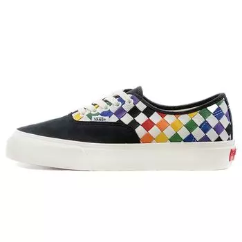 Кроссовки унисекс Vans Authentic VLT LX Pride разноцветные, зефирные, цвета радуги, VN0A4CS45A8 35
