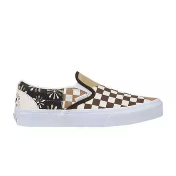 Кроссовки унисекс Vans Classic Slip-On Divine, разноцветные, True-White VN0A7Q4NAS0 38