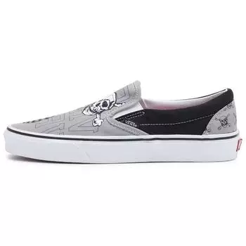 Кроссовки унисекс Vans Classic Slip-On New Varsity Grey Drizzle Black VN0A33TB43L 35