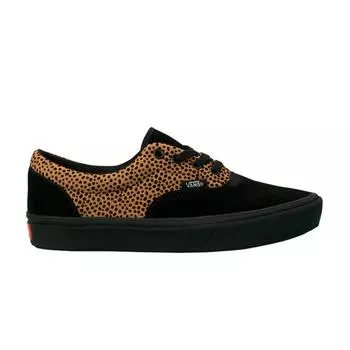 Кроссовки унисекс Vans ComfyCush Era Tiny Cheetah коричнево-черные VN0A3WM9VWS 35