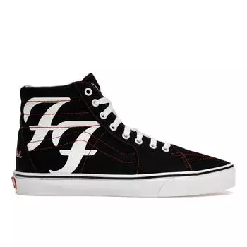 Кроссовки унисекс Vans Foo Fighters x Sk8-Hi 25th Anniversary, черные, белые VN0A4U3C2GB 36
