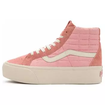Кроссовки унисекс Vans Joe Freshgoods x Sk8-Hi Reissue Platform LX Coral Almond Pink VN0007PWZEE 43