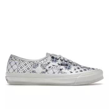Кроссовки унисекс Vans Kith x OG Authentic LX Azulejo Tile White VN0A4BV9WHT 36.5