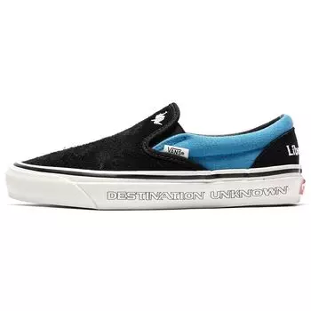 Кроссовки унисекс Vans Liberaiders x Classic Slip-On 98 DX Destination Unknown Черный Синий VN0A3JEX7MN 37