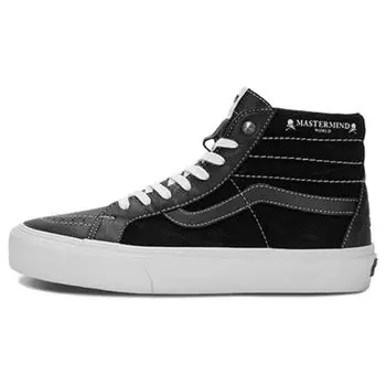 Кроссовки унисекс Vans Mastermind World x Sk8-Hi Reissue VLT LX Punk Culture, черные VN0A4BVHBLK 36