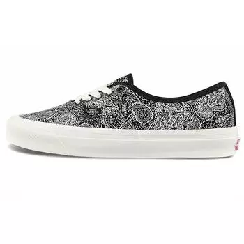 Кроссовки унисекс Vans OG Authentic LX Dragon Paisley Черный Белый VN0A4BV9B4E 34.5