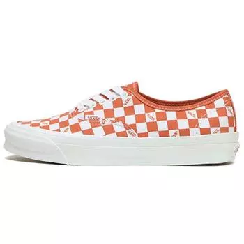 Кроссовки унисекс Vans OG Authentic LX Mecca Orange Checkerboard True-White VN0A5FBD0HL 37