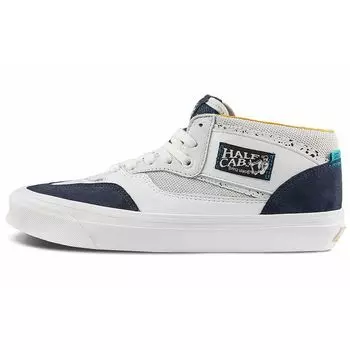 Кроссовки унисекс Vans OG Half Cab UL LX True White Dark Navy VN0A5HTJBDR 39