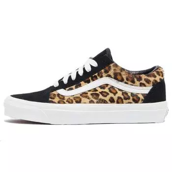 Кроссовки унисекс Vans Old Skool 36 DX Anaheim Factory — Jungle Clash Leopard, желтые VN0A4BW3LPR 41
