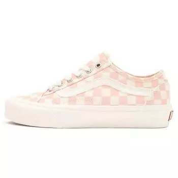 Кроссовки унисекс Vans Old Skool Tapered Eco Theory — шахматная доска Peachy Keen розового цвета VN0A54F49FP 36