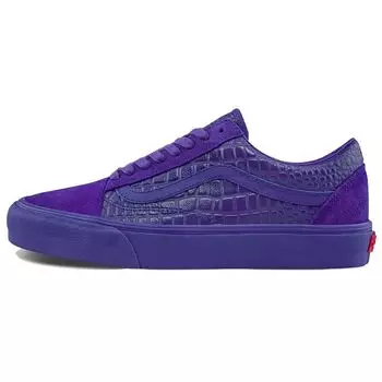 Кроссовки унисекс Vans Old Skool VLT LX Croc Skin — темно-синие VN0A4BVF2TP 36