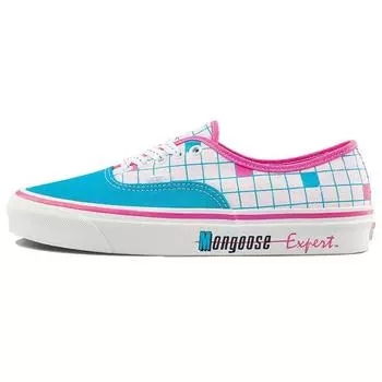 Кроссовки унисекс Vans Our Legends x Authentic 44 DX Mongoose — бирюзовые розовые в шахматном порядке синие VN0A7Q5CFZP 36