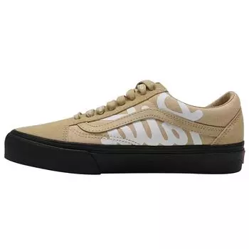 Кроссовки унисекс Vans Patta x Old Skool VLT LX Mean Eyed Cat — Almond Buff, кремово-черные VN0A4BVF5X5 37